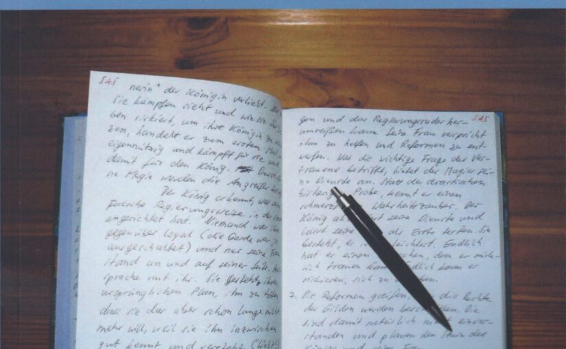 Von der Kunst des Prosaschreibens – 1. Schreiben ist ein Handwerk