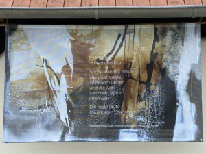 1. Welle der Banner Ausstellung KrisenFest in Metzingen-Neuhausen (c) 2021 Walther